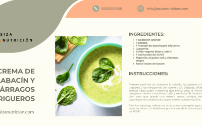 Crema de Calabacín y Espárragos trigueros