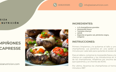Champiñones capresse
