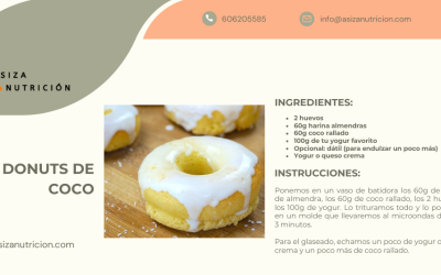Donuts de coco