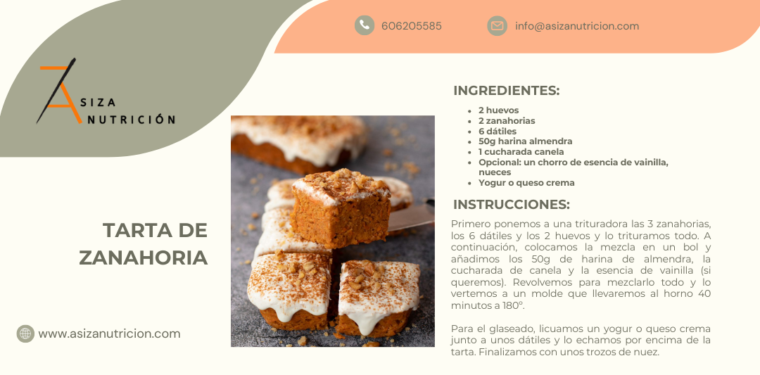 Tarta de zanahoria