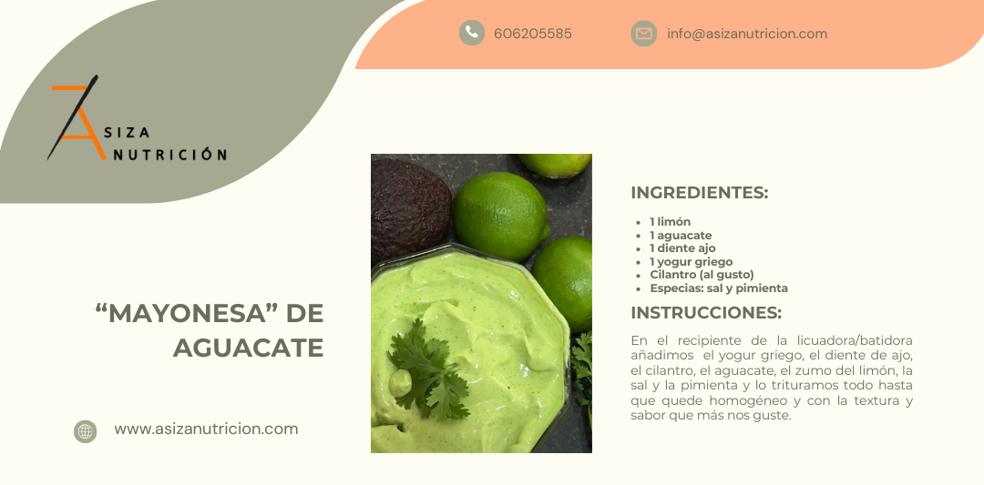 «Mayonesa» de aguacate