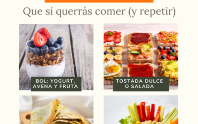 4 Snacks saludables